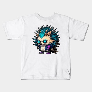 CYBERPUNK HEDGEHOG #1 Kids T-Shirt